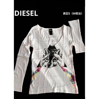 DIESEL - DIESEL ディーゼル　長袖　トップス　カットソー  アニマルプリント　ロンT