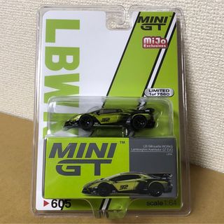 MINIGT　リバティウォーク　ランボルギーニ アヴェンタドール　LIME(ミニカー)