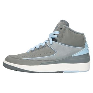 ナイキ(NIKE)のNIKE ナイキ WMNS AIR JORDAN 2 RETRO ウィメンズ エアジョーダン2 ハイカットスニーカー グレー US10 FB8871-041(スニーカー)