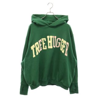 CACTUS PLANT FLEA MARKET カクタス プラント フリー マーケット Tree Hugger Hoodie フロントロゴ プルオーバースウェットパーカー フーディー グリーン(パーカー)