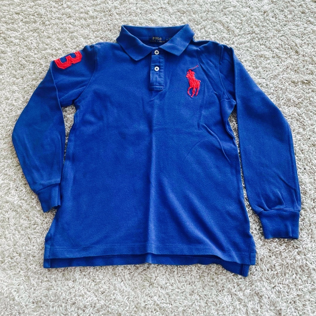 POLO RALPH LAUREN(ポロラルフローレン)のラルフローレン  ポロシャツ　② キッズ/ベビー/マタニティのキッズ服男の子用(90cm~)(Tシャツ/カットソー)の商品写真