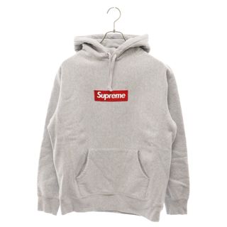 シュプリーム(Supreme)のSUPREME シュプリーム 12AW Box Logo Hooded Sweatshirt ボックスロゴフーデッドスウェットシャツ プルオーバーパーカー グレー(パーカー)