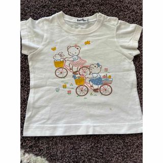 ファミリア(familiar)のfamiliar Tシャツ　80 女の子(Ｔシャツ)