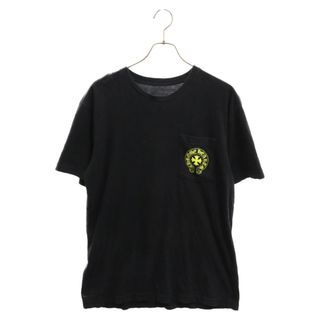 クロムハーツ(Chrome Hearts)のCHROME HEARTS クロムハーツ Made in Hollywood バックプリントクルーネック半袖Tシャツカットソー ブラック(Tシャツ/カットソー(半袖/袖なし))