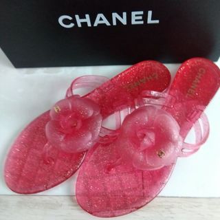 シャネル(CHANEL)のCHANEL　ビーチサンダル　新品(ビーチサンダル)