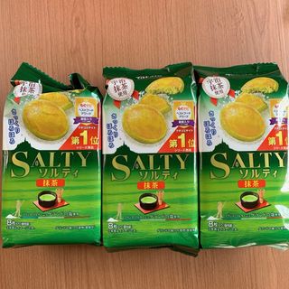 東ハト　ソルティクッキー抹茶24枚（3袋分）　(菓子/デザート)