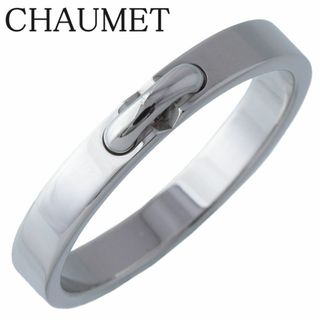 CHAUMET - ショーメ リアン エヴィダンス リング 現行モデル #52 幅3.0mm Pt950 保証書(2019年) 新品仕上げ済 CHAUMET【17213】