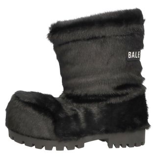 バレンシアガ(Balenciaga)のBALENCIAGA バレンシアガ 23AW SKIWEAR ALASKA BOOTS スキーウェア アラスカファーローブーツ ブラック(ブーツ)