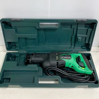 ヒタチ(日立)の♭♭HITACHI 日立 130mm セーバーソー　コード式　ケース付 CR13VC グリーン(その他)