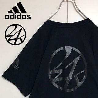 アディダス(adidas)の【コラボ】アディダス　24K プリントロゴ入りTシャツ　美品　A1158(Tシャツ/カットソー(半袖/袖なし))