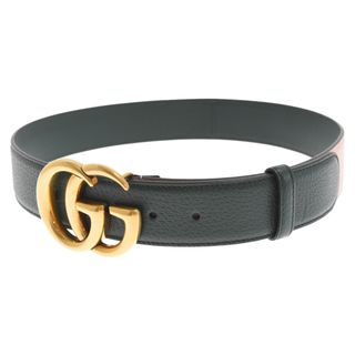 グッチ(Gucci)のGUCCI グッチ Memorable Buckles ダブルGスリムベルト レザーベルト グリーン/ピンク709985-AAAR5(ベルト)