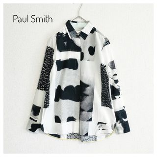 Paul Smith - 美品 Paul Smith ポールスミス コラージュプリントシャツ 40