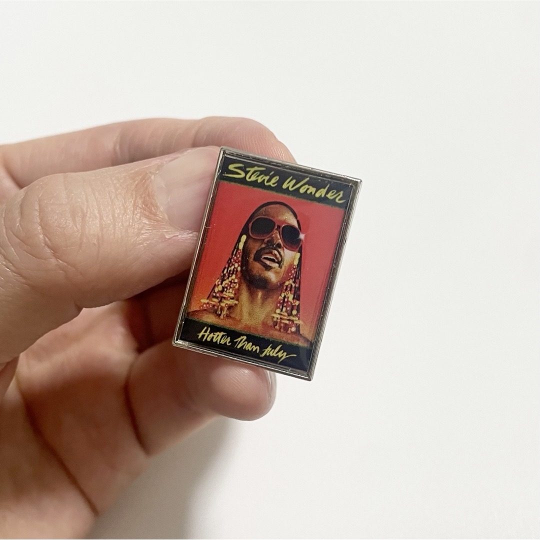 Stevie Wonder ピンバッジ スティービーワンダー Pins エンタメ/ホビーのタレントグッズ(ミュージシャン)の商品写真
