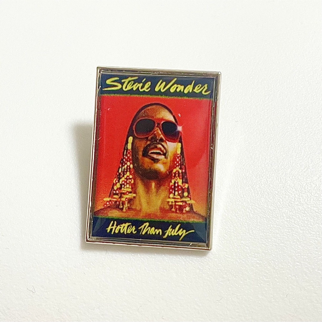 Stevie Wonder ピンバッジ スティービーワンダー Pins エンタメ/ホビーのタレントグッズ(ミュージシャン)の商品写真