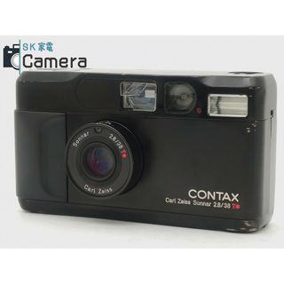 コンタックス(CONTAX)のCONTAX T2 Limited BLACK Carl Zeiss Sonnar 38ｍｍ F2.8 T＊ 2000台限定 コンタックス ブラック 動作品(フィルムカメラ)