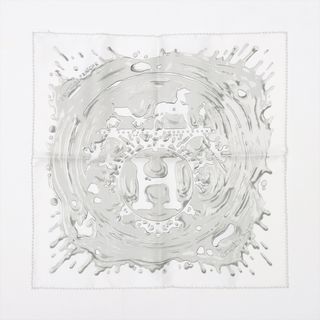 エルメス(Hermes)の極美品 エルメス タグ付 カレ ガヴロッシュ Peinture Fraiche ペンキ塗りたて スカーフ シルク100％ ストール レディース MMM Z16-4(バンダナ/スカーフ)