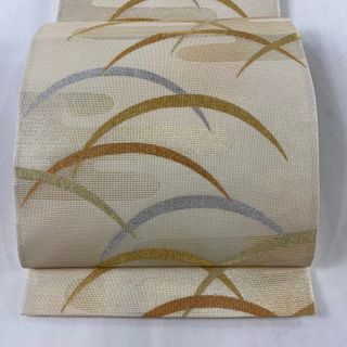 袋帯 美品 秀品 六通 正絹 【中古】(帯)