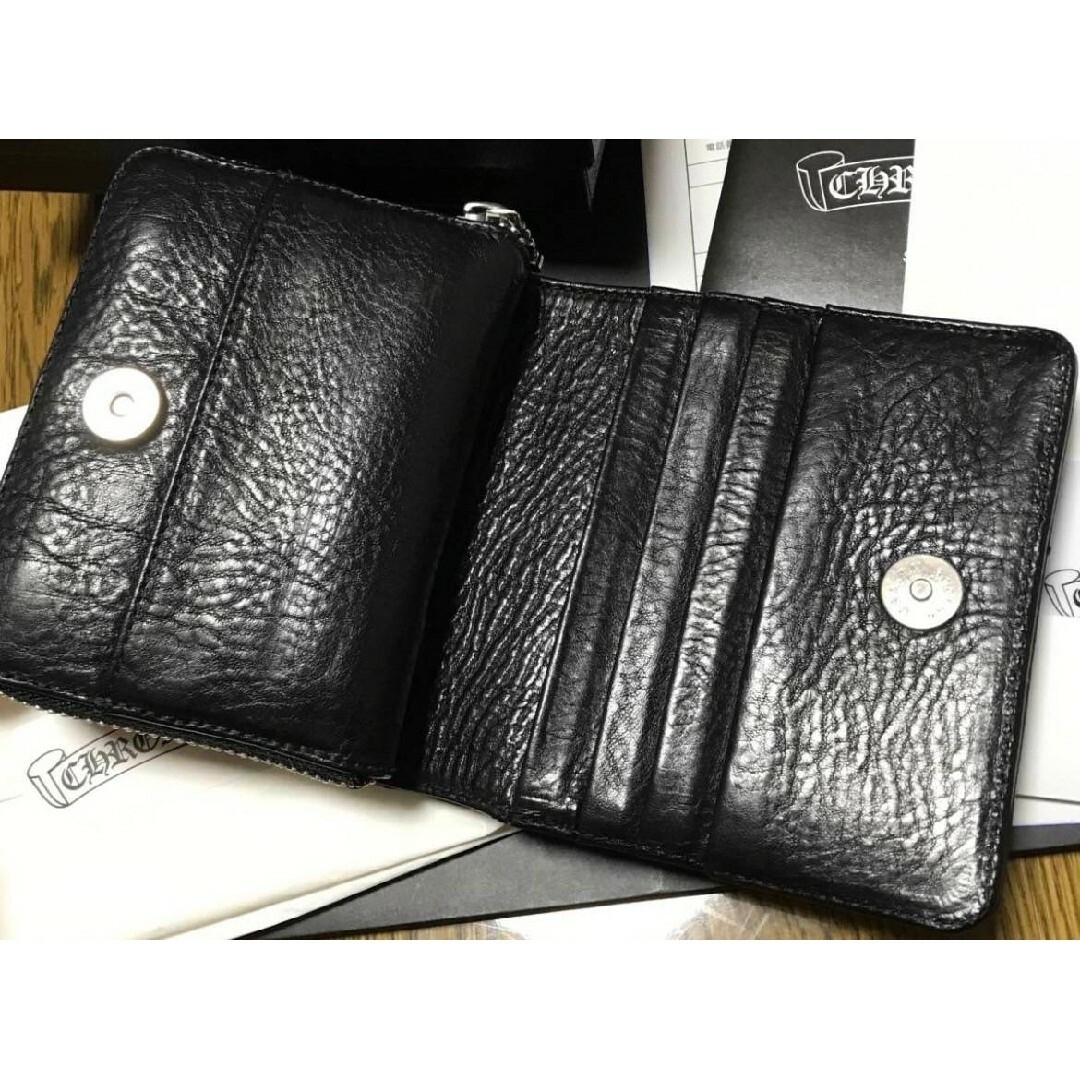 Chrome Hearts(クロムハーツ)の本物！希少美品/クロムハーツ/財布/ウォレット スクエアジップ メンズのファッション小物(折り財布)の商品写真