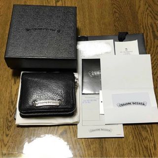 クロムハーツ(Chrome Hearts)の本物！希少美品/クロムハーツ/財布/ウォレット スクエアジップ(折り財布)