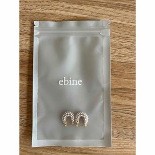 ebine Pearl Chubby Hoop Pierce(ピアス)