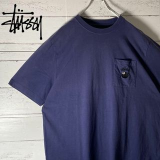 ステューシー(STUSSY)のB8 【人気サイズL】ステューシー☆8ボール ワンポイント Ｔシャツ 希少カラー(Tシャツ/カットソー(半袖/袖なし))