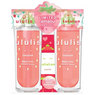 ルルルン(LuLuLun)の【ululis × LuLuLun】キラメキルルルンペアセット・あまおう🍓(シャンプー/コンディショナーセット)