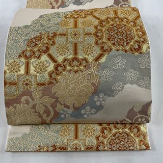 袋帯 名品 六通 正絹 【中古】(帯)