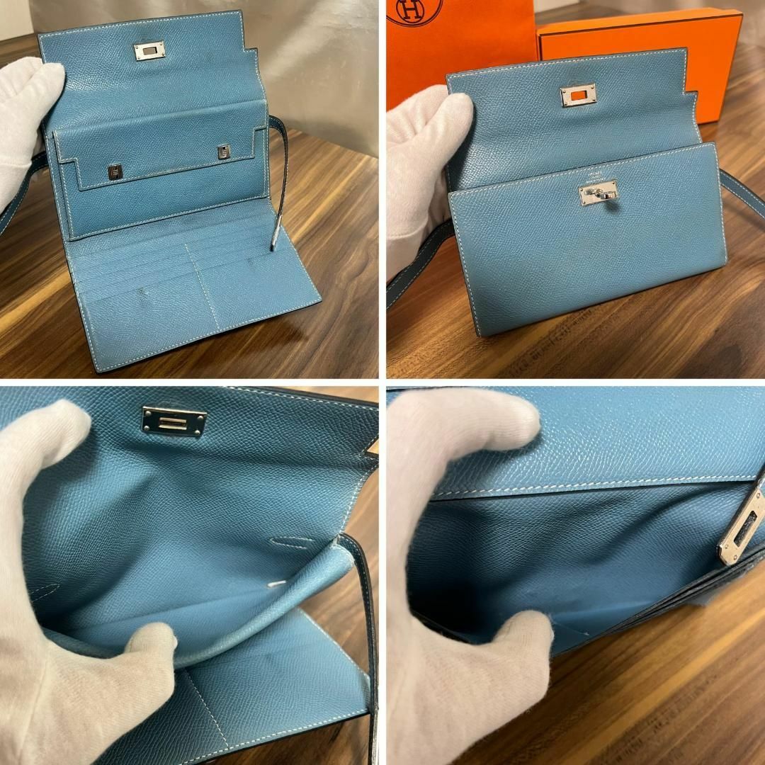 Hermes(エルメス)の⭐️美品⭐️HERMES エルメス 財布 ケリーウォレット ▢L刻印 レディースのファッション小物(財布)の商品写真