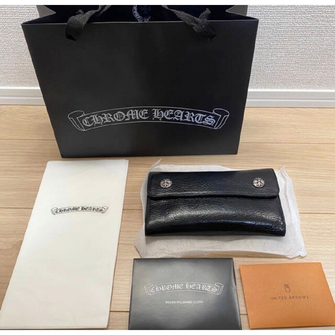 Chrome Hearts(クロムハーツ)の本物！確実正規品/クロムハーツ/財布/ウォレット ウェーブ メンズのファッション小物(長財布)の商品写真