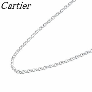 カルティエ(Cartier)のカルティエ フォルサチェーン ネックレス 42cm 750WG 新品仕上げ済 Cartier【16880】(ネックレス)