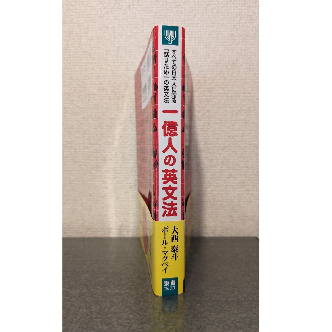 一億人の英文法 すべての日本人に贈る　話すための英文法　英語　英文法書 エンタメ/ホビーの本(語学/参考書)の商品写真