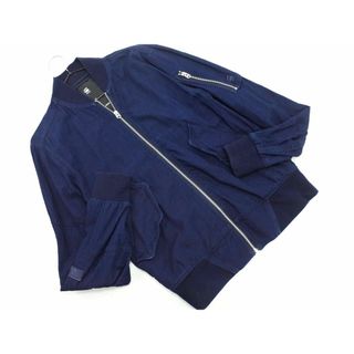 G-STAR RAW - G-STAR RAW ジースターロゥ ブルゾン ジャケット sizeXS/紺 ■◇ メンズ