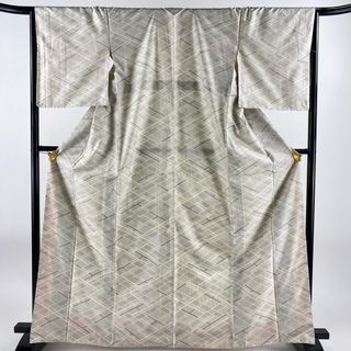 紬 身丈166cm 裄丈66.5cm 正絹 美品 秀品 【中古】