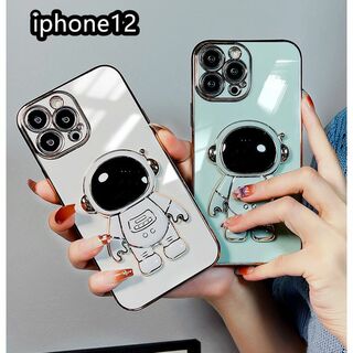 iphone12ケース カーバー TPU  ケース ホワイト4(iPhoneケース)