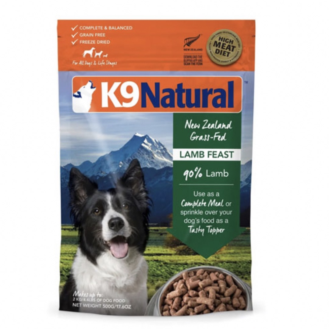 K9ナチュラル(ケーナインナチュラル)のK9 NATURAL ラム フィースト 500g その他のペット用品(犬)の商品写真