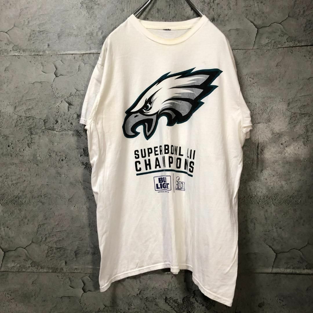 SUPER BOWL LVII イーグルス USA輸入 フットボール Tシャツ メンズのトップス(Tシャツ/カットソー(半袖/袖なし))の商品写真