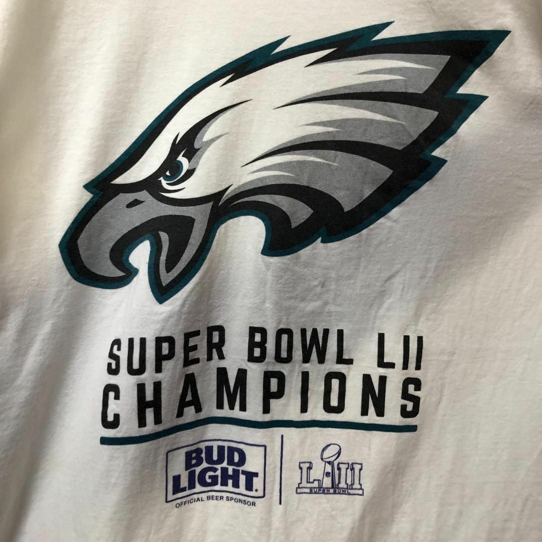 SUPER BOWL LVII イーグルス USA輸入 フットボール Tシャツ メンズのトップス(Tシャツ/カットソー(半袖/袖なし))の商品写真