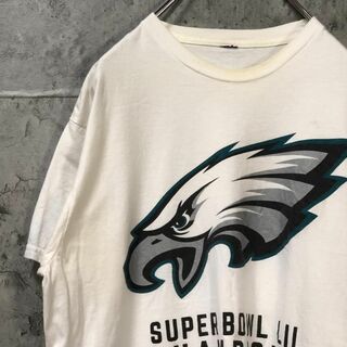 SUPER BOWL LVII イーグルス USA輸入 フットボール Tシャツ(Tシャツ/カットソー(半袖/袖なし))