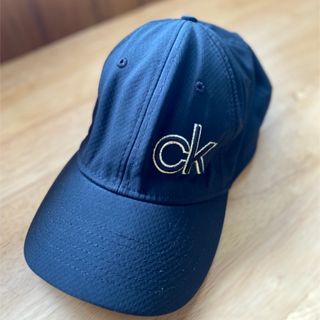 カルバンクライン(Calvin Klein)のカルバンクライン　キャップ　黒(キャップ)