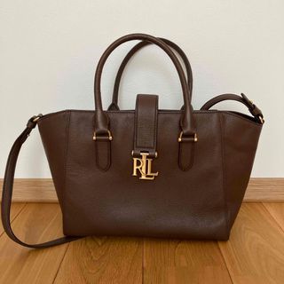 ラルフローレン(Ralph Lauren)のラルフローレン　レザーハンドバッグ(ハンドバッグ)