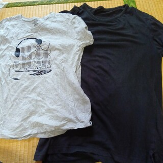 グレー・ブラック　メンズ半袖TシャツM　2枚(Tシャツ/カットソー(半袖/袖なし))