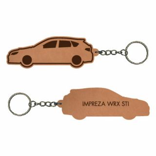 スバル(スバル)の【本革】スバル インプレッサWRX STI【GR系】レザーキーホルダー(その他)