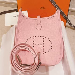 エルメス(Hermes)の新品未使用 エルメス ミニエブリンtpm  アマゾーヌ ローズサクラシルバー金具(ショルダーバッグ)