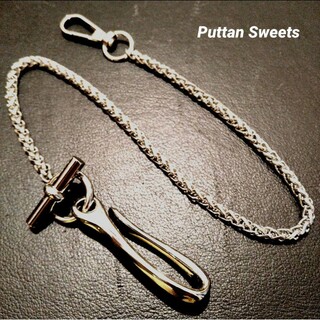 【Puttan Sweets】フレンチブレッドMTLウォレットチェーンS425(ウォレットチェーン)