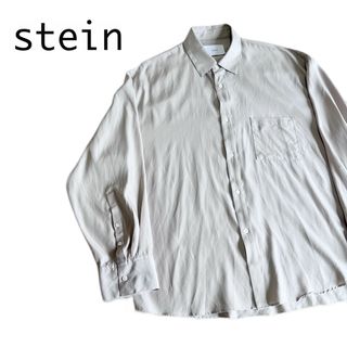 stein - 希少★stein OVERSIZED DOWN PAT CUPRO SHIRT