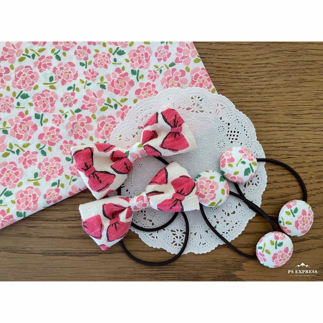 LIBERTY.(リバティ)のHappyribbons リバティ☆ Tilly オシャレセット vol.2 ハンドメイドのキッズ/ベビー(ファッション雑貨)の商品写真