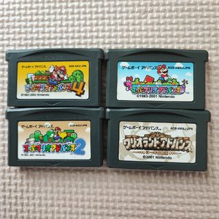 ゲームボーイアドバンス(ゲームボーイアドバンス)のGBA　スーパーマリオアドバンス(家庭用ゲームソフト)