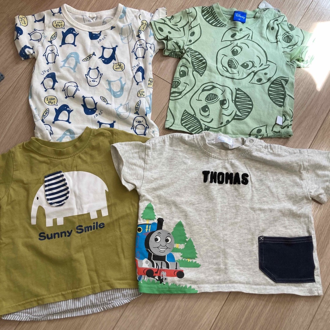 80 90サイズ　Tシャツ　トーマス　ディズニー キッズ/ベビー/マタニティのキッズ服男の子用(90cm~)(Tシャツ/カットソー)の商品写真