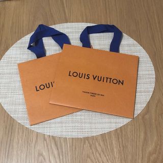 LOUIS VUITTON - ルイヴィトン ショッパー 紙袋 2枚セット