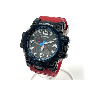 カシオ(CASIO)のCASIO カシオ  MUDMASTER マッドマスター タフソーラー 電波 腕時計 メンズウォッチ レスキューレッド GWG-1000RD-4AJF(腕時計(アナログ))